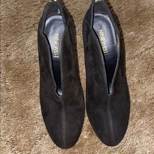 Black Nine West Booties